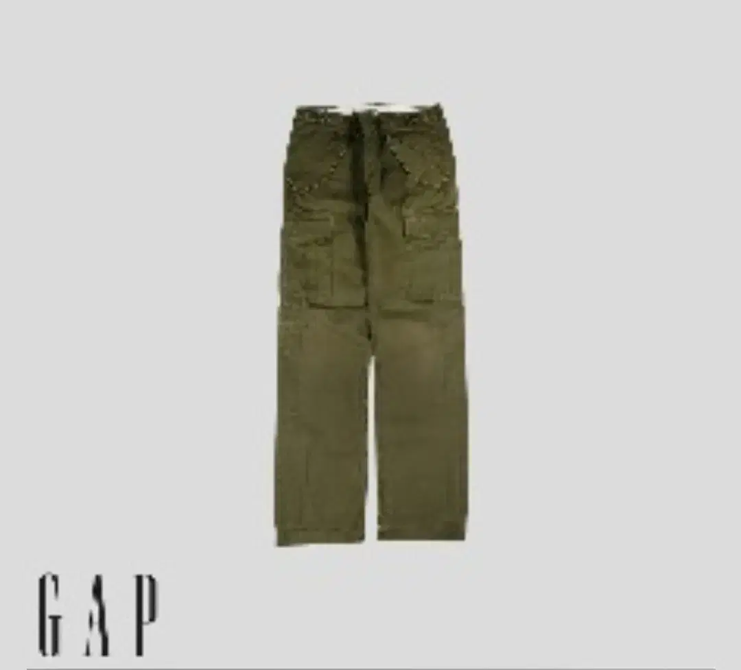 GAP 카키 카고바지